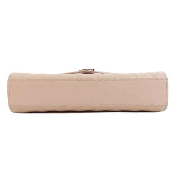 SAINT LAURENT Envelope Medium Shoulder Bag Leather Black - Picture 4 of 11